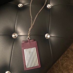 Kate Spade Cameron street cardholder lanyard